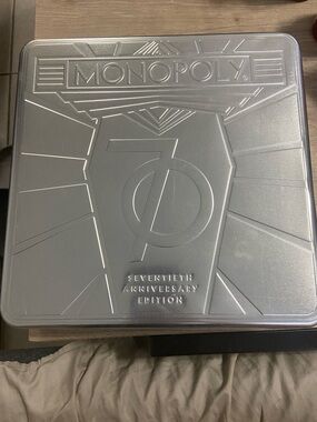Vintage 2005 Monopoly 70th Seventieth Anniversary Edition